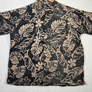 Vintage Hawaiian Go Barefoot short sleeve Button up Shirt USA Made - Mens XLarge